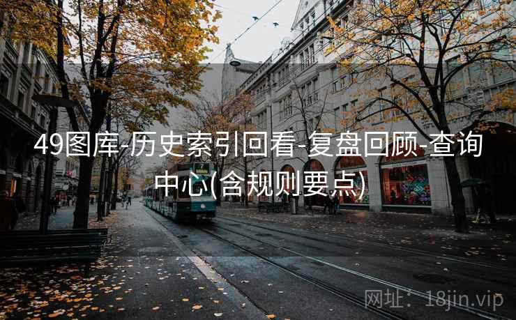 49图库-历史索引回看-复盘回顾-查询中心(含规则要点)